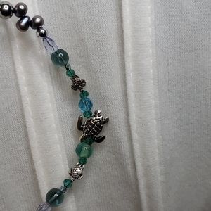 Semi precious stone necklace